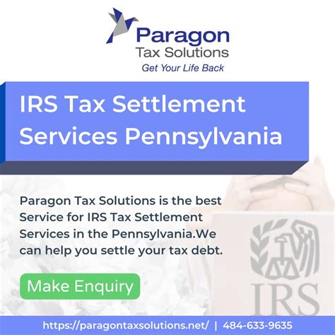 irs tax settlement services