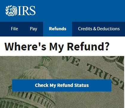 irs.gov where's my refund check