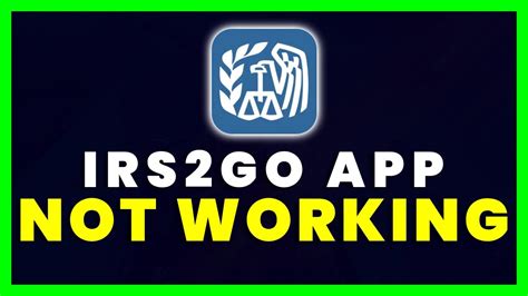 irs2go app not working