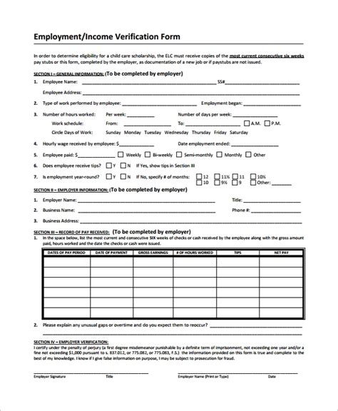 FREE 12+ Verification Forms in PDF Ms Word