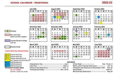 irvine school district calendar 2023