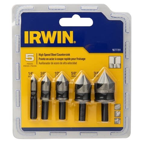 Irwin Countersink Drill Bit Set
