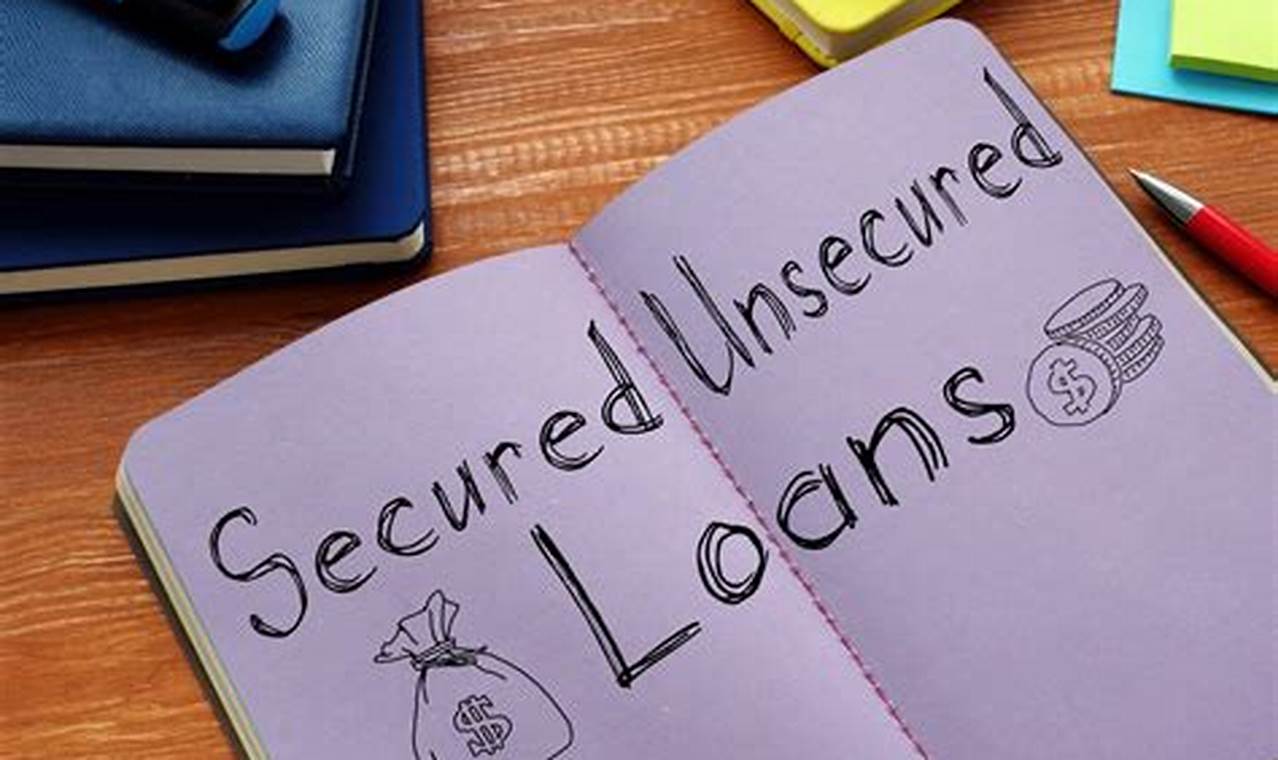 is a small business loan secured or unsecured
