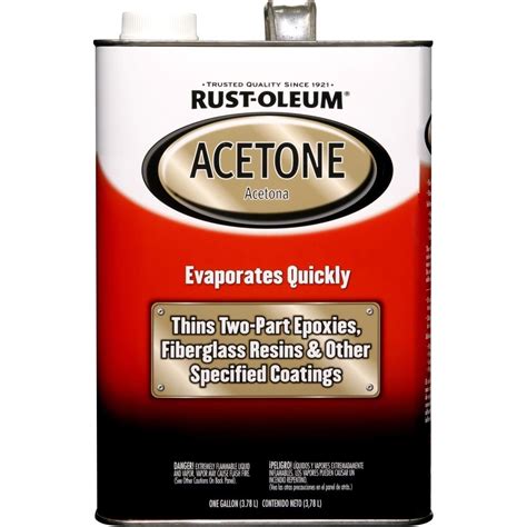 Acetone 4Lt Fast Evaporating Solvent Cleaner Buy Paint Stripper