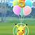 is balloon pikachu rare in pokemon go