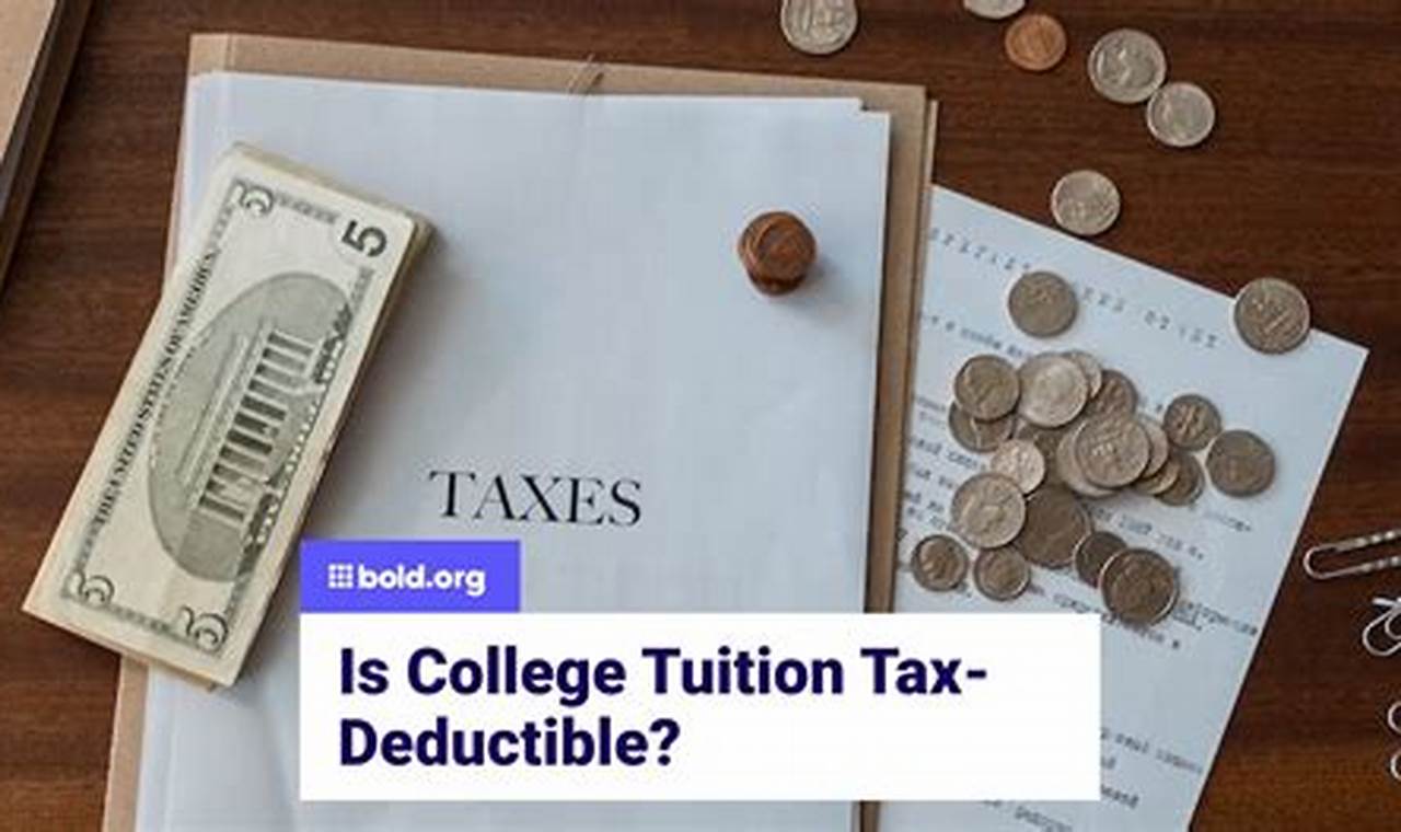 Is College Tuition Tax Deductible