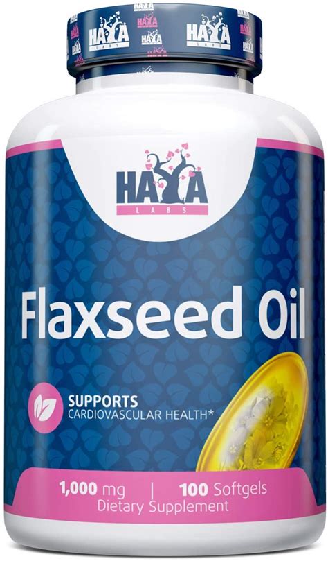 Flaxseed Oil 1000mg 90's The Natural Dispensary