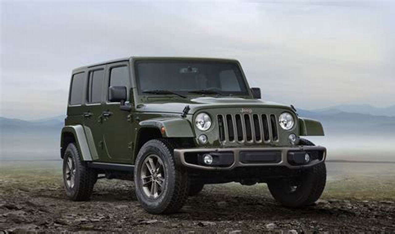 is jeep 75th tridute wranger for sale?