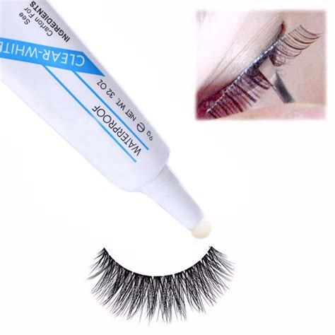 1PC 7g Clear/Black Adhesive Eyelash Glue Waterproof False Eyelashes