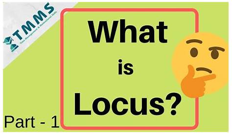LOCUS Part I: Introduction & Concepts - YouTube