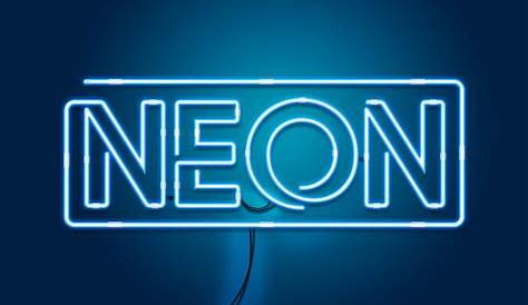 Is Neon Free Font Behance