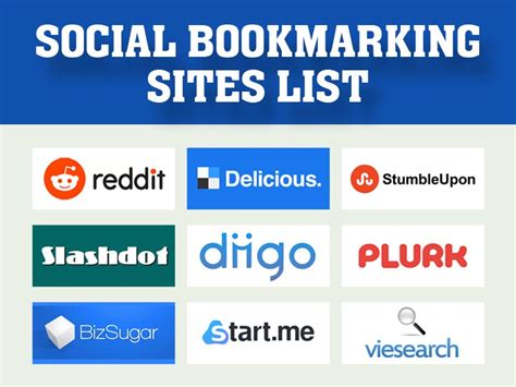 7 Bookmarking Sites Beyond Pinterest Bookmarking sites, Pinterest