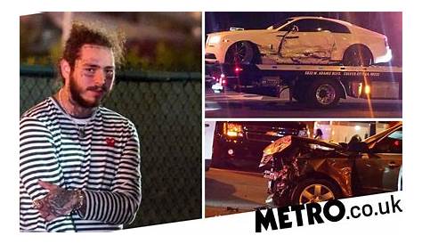 Post Malone car crash: Rapper cheats death again after plane horror