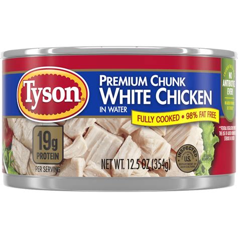 Tyson Chunk White Chicken in Water Buehler's