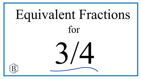 is 0.75 the same as 3 4