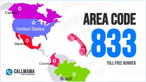 is 833 a free area code