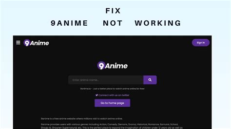 is 9anime not working