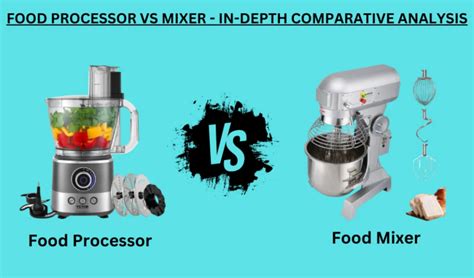 Is A Food Processor The Same As A Mixer