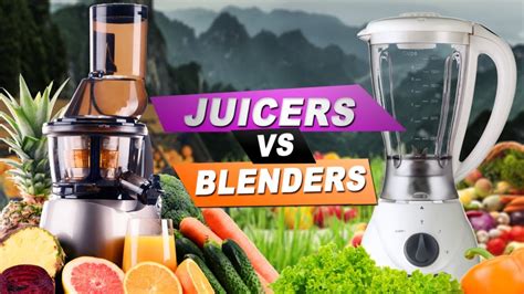 Is A Juicer And Blender The Same Thing