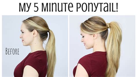 The Is A Low Ponytail Better For Your Hair Hairstyles Inspiration
