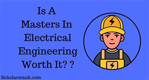 is a master's degree in electrical engineering worth it