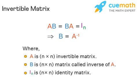 is a matrix invertible if the determinant is 0