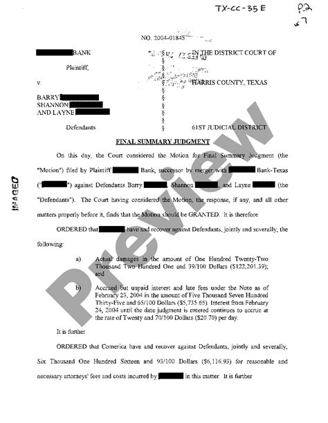 is a summary judgment a final judgment