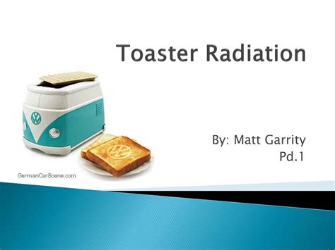 Is A Toaster An Example Of Radiation