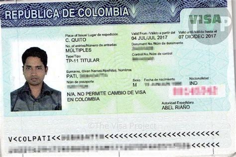 is a visa needed for colombia