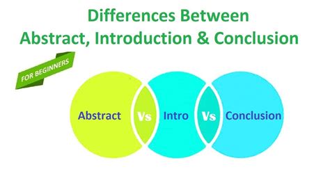 Is Abstract And Conclusion The Same Thing