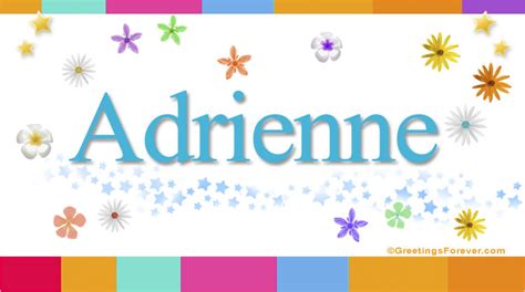 is adrienne a male or female name