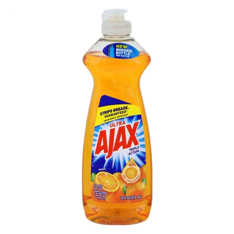 is ajax good dishwashing soap