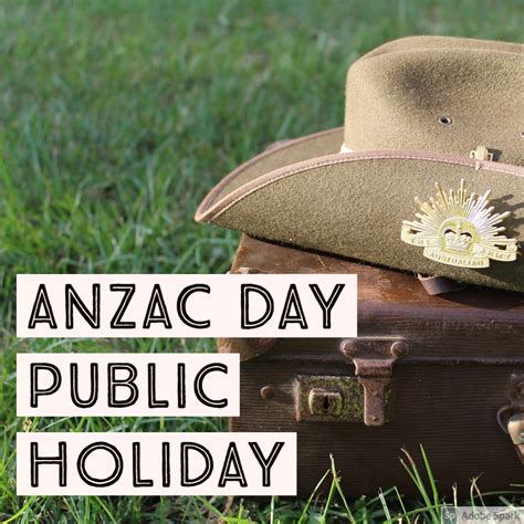 is anzac day a public holiday this year