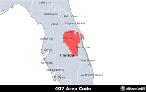 is area code 407