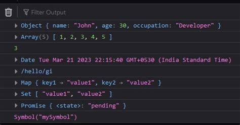 is array non primitive data type in javascript