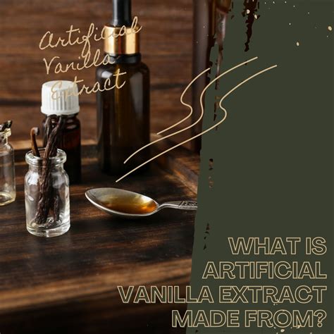 Is Artificial Vanilla Flavoring The Same As Vanilla Extract