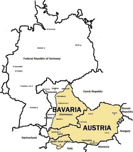 is austria the same as germany