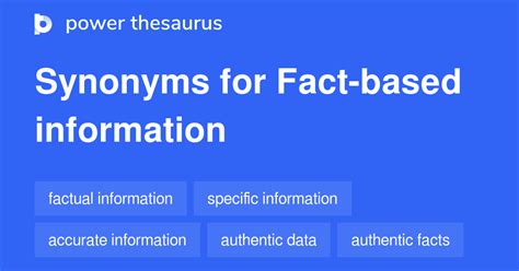 is based on the fact synonym