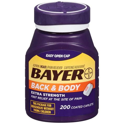 is bayer back and body an nsaid