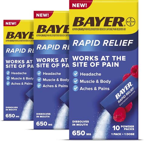 is bayer good for muscle pain