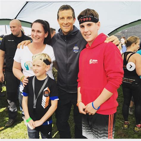 is bear grylls married with children