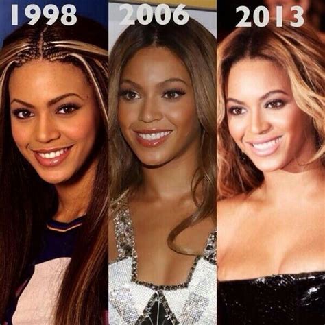 is beyonce getting lighter