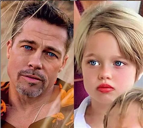 is brad pitt's daughter a boy now