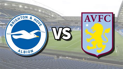 is brighton v aston villa on tv