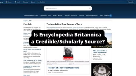 is britannica a academic source