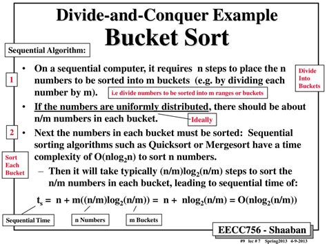 Is Bucket Sort Divide And Conquer