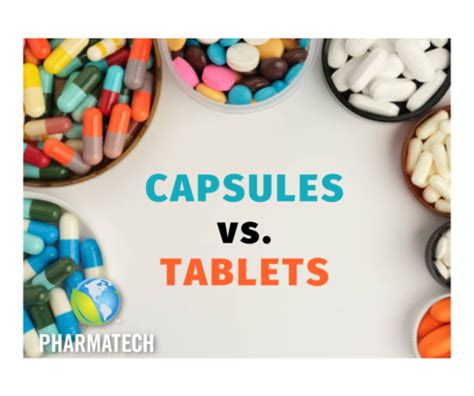 Is Capsules Better Than Tablets