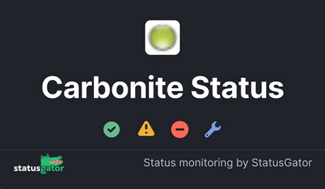 is carbonite having issues