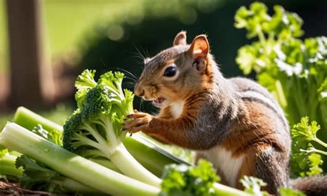 Is Celery Good For Squirrels