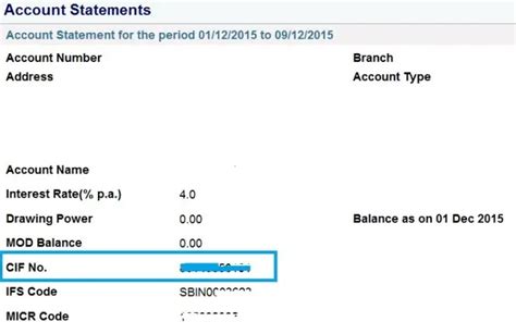 is cif number is same for all accounts